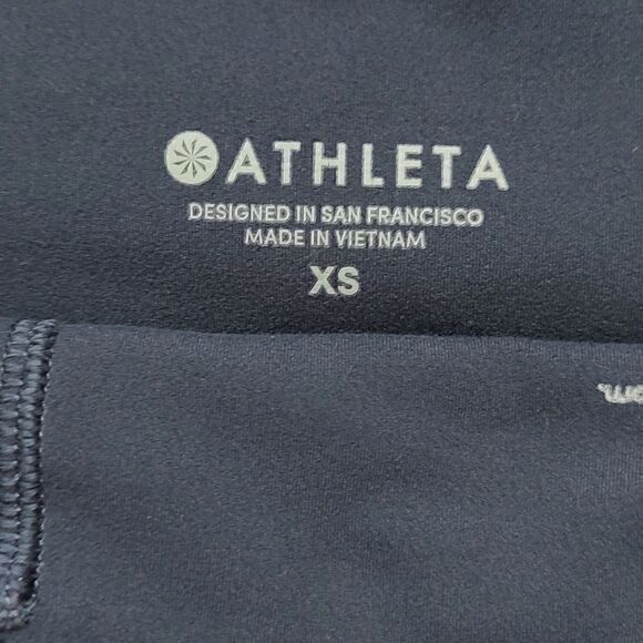 ATHLETA Navy Blue Capri leggings High Waisted Size XS - Picture 5 of 10